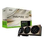 MSI Geforce Rtx 5070 Inspire 3X Oc 12GB Graphics Card