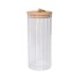 Wave Glass Storage Jar 800ML