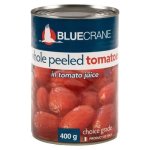 Blue Crane Whole Peeled Tomato 400G
