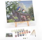 Ledgebay Diy Paint By Numbers Kit For Adults Framed Canvas Beginner To Advanced Paint By Numbers Kit Kits Include Acrylic Paint