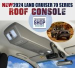 Toyota Landcruiser 70 Series Roof Console Double Cab And Staionwagon 2024 Up