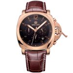 Megir 3006 "luminor" Chronograph Watch - Rose Gold