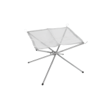 Portable And Foldable Stainless Steel Camping Collapsible Mesh Fire Pit 1831300