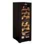 Swiss 526 Mm Satin Black Dual Zone Wine Cooler - DZ140L