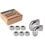 Thermaltake Pacific M-pro G1/4 Petg 16MM Fitting Kit Chrome