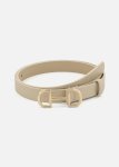 Snaffle Buckle Faux Leather Belt