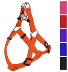 BeiBao No Pull Dog Harness Adjustable Basic Nylon Step In Puppy Vest Outdoor Walking Chest Girth 14.8"-23" Small Pupteck