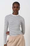 Fitted Rib T-Shirt - XL Multi Stripe