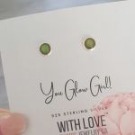 Milla Earrings 925 Sterling Silver Colour Changing Ear Studs Size 7MM