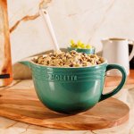 Casa Stoneware Pouring Bowl Moss