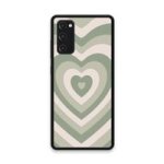 Custom Printed Tpu Cases - Samsung Galaxy S20 Fe & 39 Green Heart& 39 By