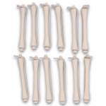 Hair Perm Rods 12 Pack - Assorted Colour - Extra Small 59X4MM