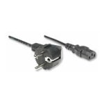 Manhattan C13 To Schuko Power Cable Black 1.8M 391399