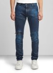 G-star Raw 5620 3D Zip Knee Faded Cerulean Skinny Jeans - W40 L32 Blue