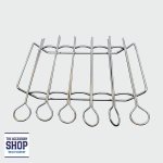 Kebab Grill Set Chrome Lks