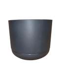 Match Cylinder Japi Planter With Saucer Click For Details - Small JCMC35 350MM Width X 290MM Height Lead