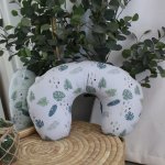 Feeding Pillow Cover Safari On The Road Green Set