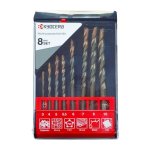 Kyocera Multi-purpose Drill Bit Kit - 3 4 5 5.5 6 7 8 & 10MM