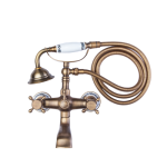 - Floral And Brass Bath Mixer