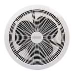 Extractor Round Fan White