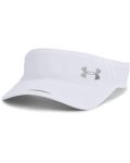 Men's Ua Iso-chill Launch Run Visor - White Osfm