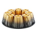 26CM Muffin Cake Mould - Gold