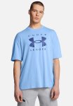 Under Armour Ua M Hw Os Branded Ss - Horizon Blue & Tech Blue