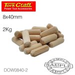 Dowels 8 X 40MM 2KG Bag