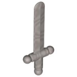 Parts Weapon - Sword Shortsword 3847 - Pearl Light Grey