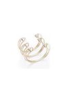 Triangle Bangle Gold Plated Brass
