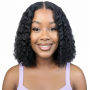 12 Inch Water Wave Wig - Human Hair With 13X4 Lace Front