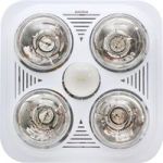 Eurolux 3 In 1 Bathroom Heater Light & Extractor Fan Including Switch