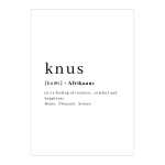 Knus Art Print - A1