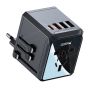 20W 3 USB +type-c Port Multi-function Universal Travel Adapter MC24 Pk