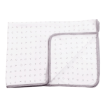 Xoxo Baby Grey Xoxo Receiving Blanket