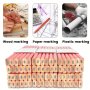 10pcs/pack Woodworking Pencils Flat Black Octagonal Carpenter Pencils Woodwork Marking Pencils (Pen Refill )