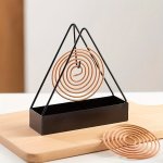 Creative Iron Mosquito Incense Holder Triangle New Household Hanging Mosquito Incense Incense Holder