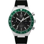 TIMEX Continental Chronograph Synthetic Rubber Strap Watch