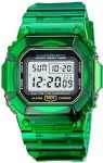 Gosasa Woemens Gradient Color Silicone Plating Digital Electronic Waterproof Sports Watches Mens Casual Wristwatches