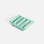 Zig Zag Soap Dish - Green & White Terrazzo