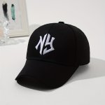 Cool Classic Curved Brim Baseball Cap Trendy Letter Pattern Casual Trucker Hat Adjustable Hat For Leisure Outdoor Sports