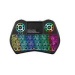 Rgb Colorful Backlit Wireless 2.4GHZ MINI Keyboard Air Mouse Touchpad