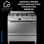 Samsung 5-BURNER Triple Flame Gas Stove Stainless Steel - 900MM 95L