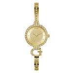 Guess Gues Giselle Gold Tone Analog Watch With Diamond Accents