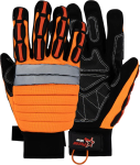 Maxmax Miner Gloves - Orange black 12