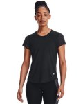 Women's Ua Streaker Jacquard T-Shirt - Black XL