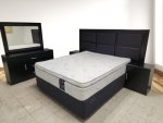 Queen double Bedroom Suite Black
