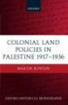 Colonial Land Policies in Palestine 1917-1936