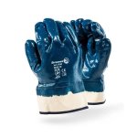 Blue Fully Dipped Safety Cuff Size 10