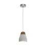 Eurolux Pendant Light Eglo Tarega 1LT Grey With Brown